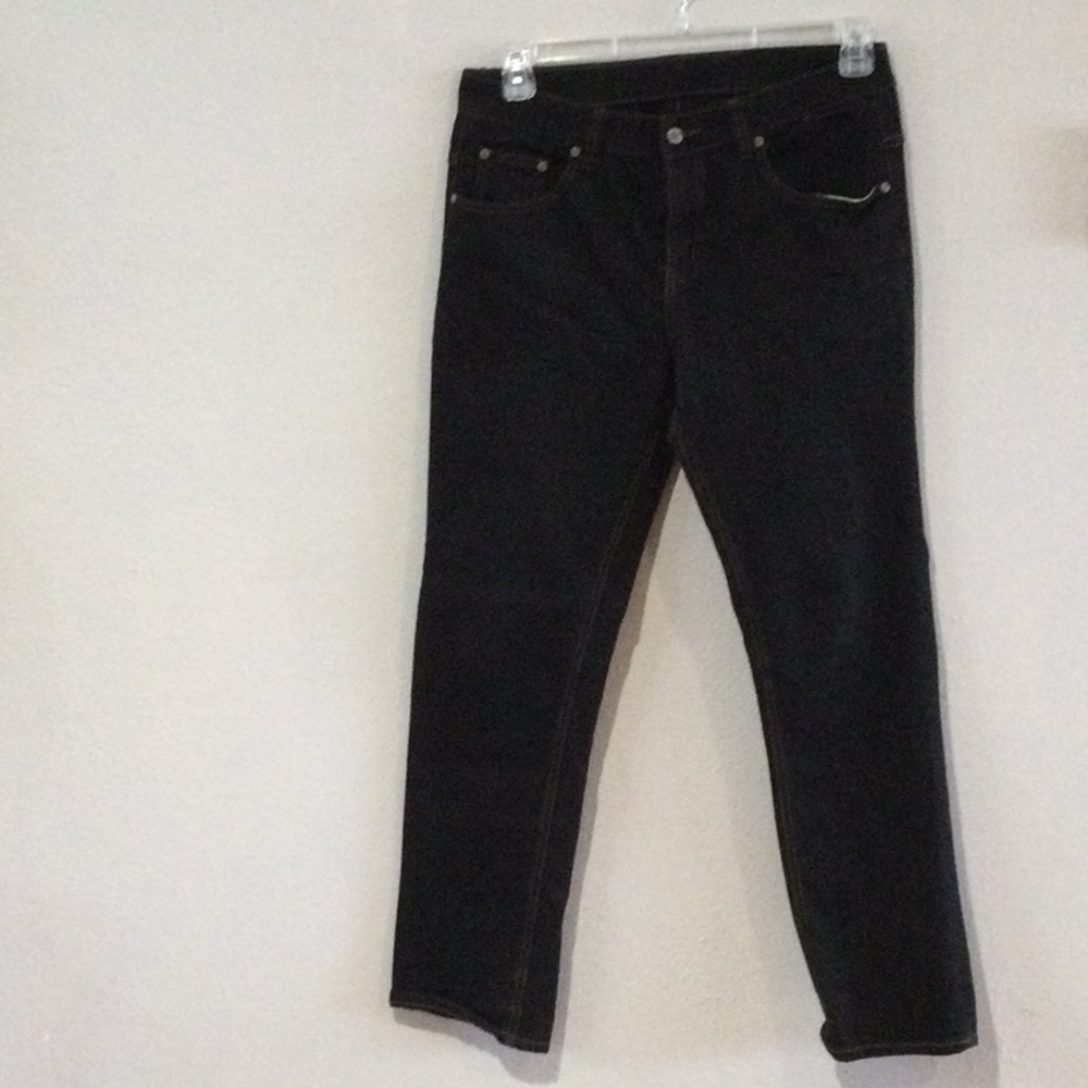 Nudie Slim Jim Black Jeans W 34 L33